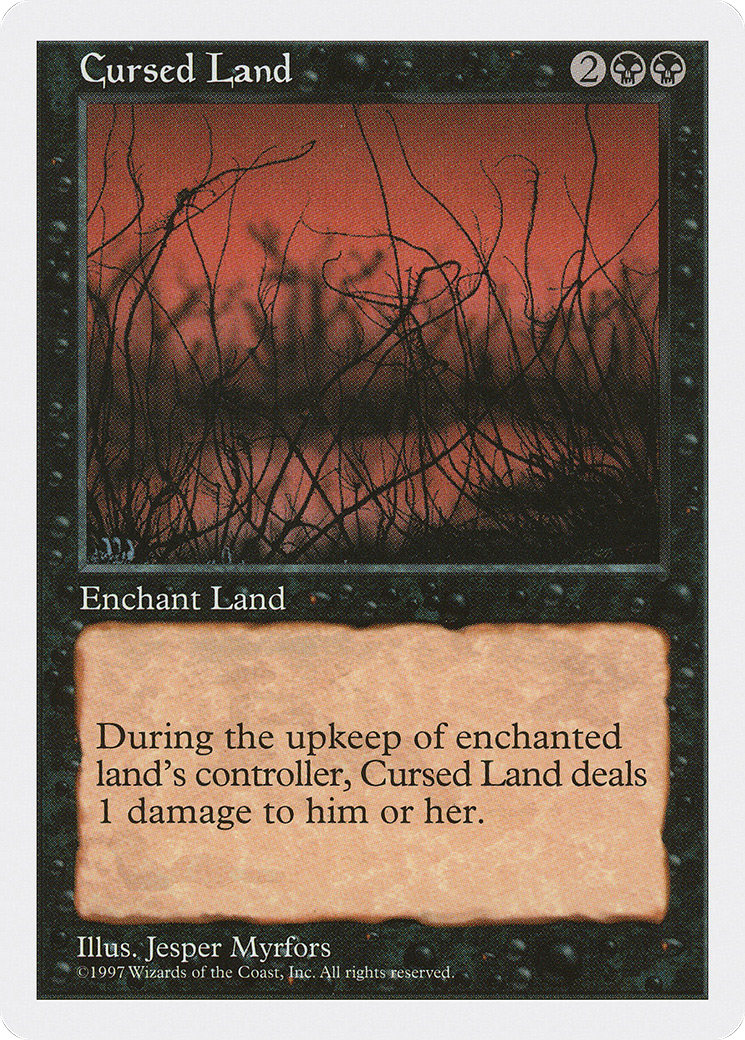 {C} Cursed Land [Fifth Edition][5ED 152]
