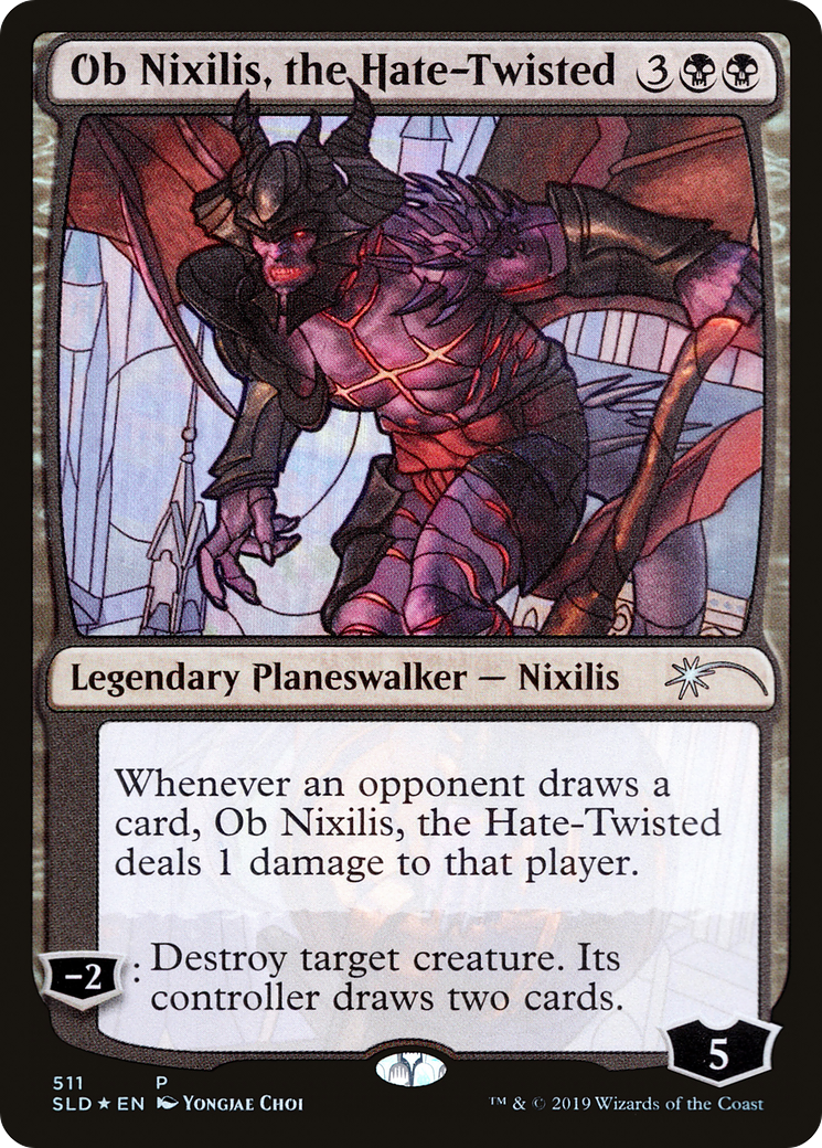 {C} Ob Nixilis, the Hate-Twisted (Secret Lair) [Secret Lair Drop Promos][SLD 511]