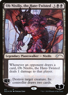{C} Ob Nixilis, the Hate-Twisted (Foil) [Secret Lair Drop Series] [SLD 511]