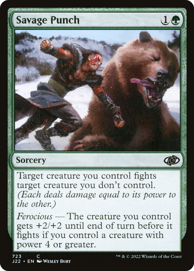 {C} Savage Punch [Jumpstart 2022][J22 723]