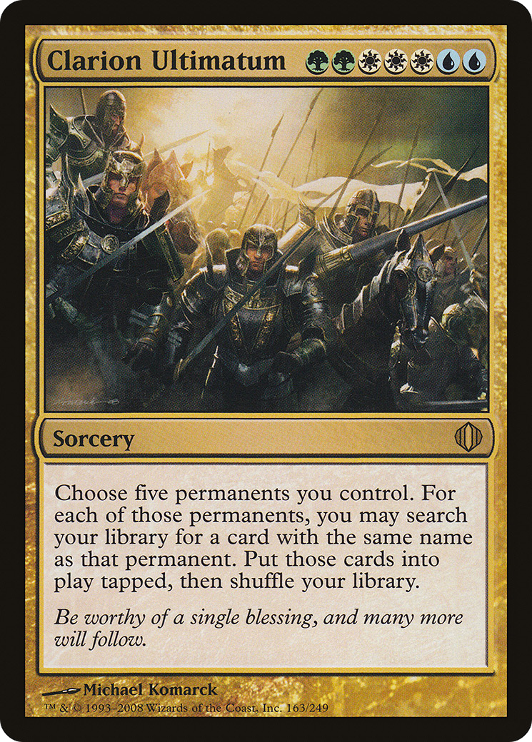 {R} Clarion Ultimatum [Shards of Alara][ALA 163] - Misty Mountain Games