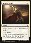 {C} Defiant Strike [Khans of Tarkir][KTK 007]