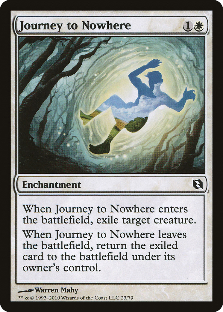 {C} Journey to Nowhere [Duel Decks: Elspeth vs. Tezzeret][DDF 023]