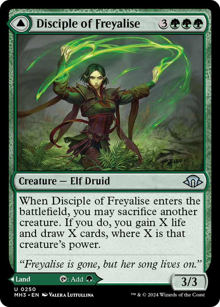 {C} Disciple of Freyalise [Modern Horizons 3][MH3 250]