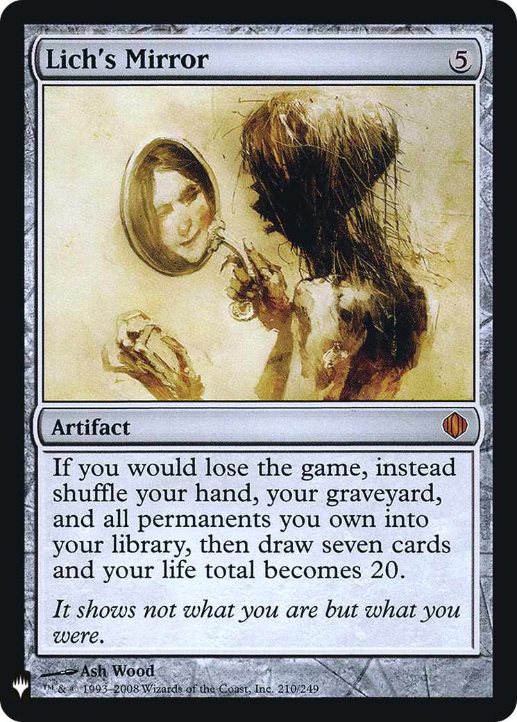 {R} Lich's Mirror [Mystery Booster][LS ALA 210]