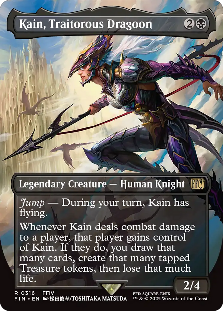 {@R} Kain, Traitorous Dragoon (Borderless) [FINAL FANTASY][FIN 316]