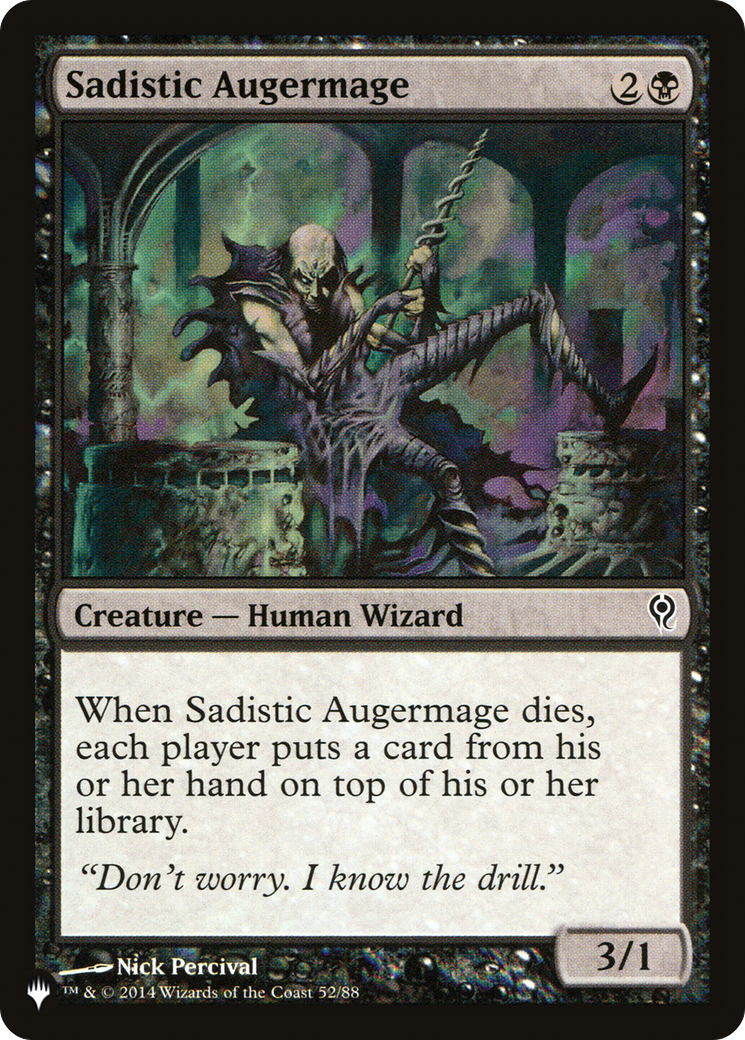 Sadistic Augermage [LIST DDM-52]