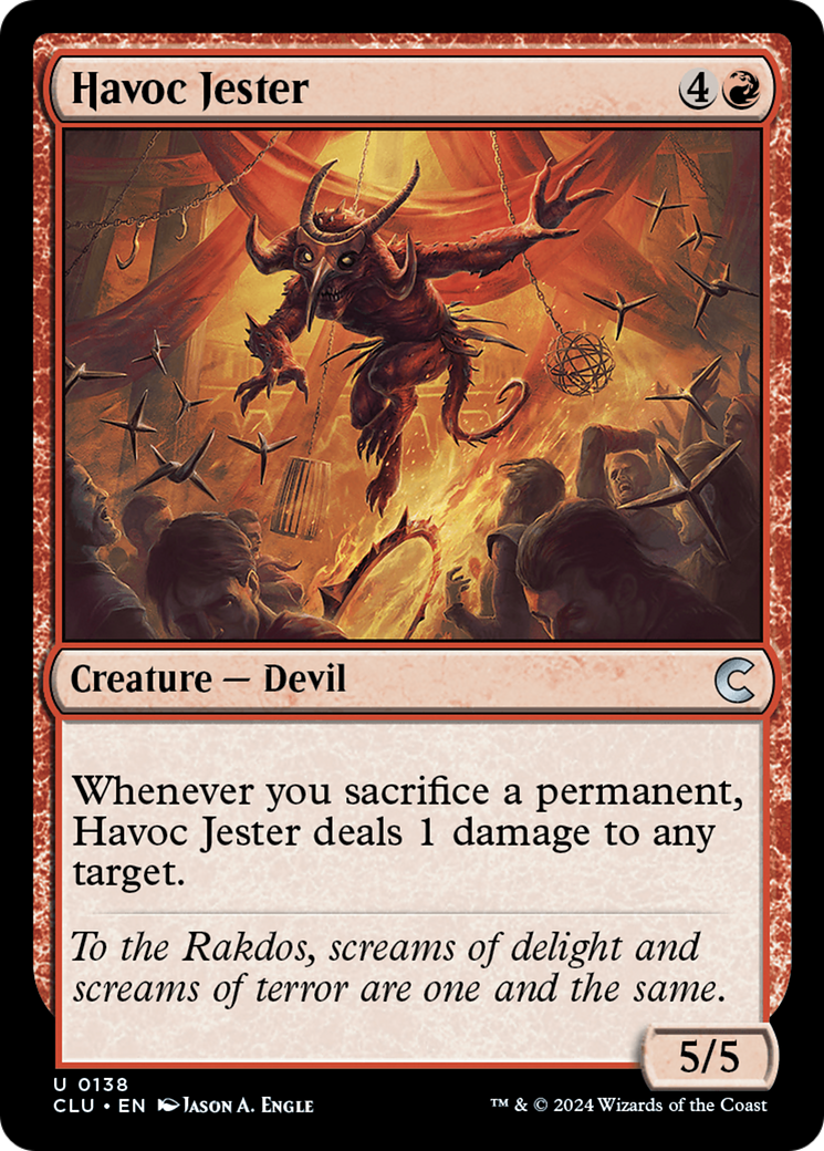 {C} Havoc Jester [Ravnica: Clue Edition][CLU 138]