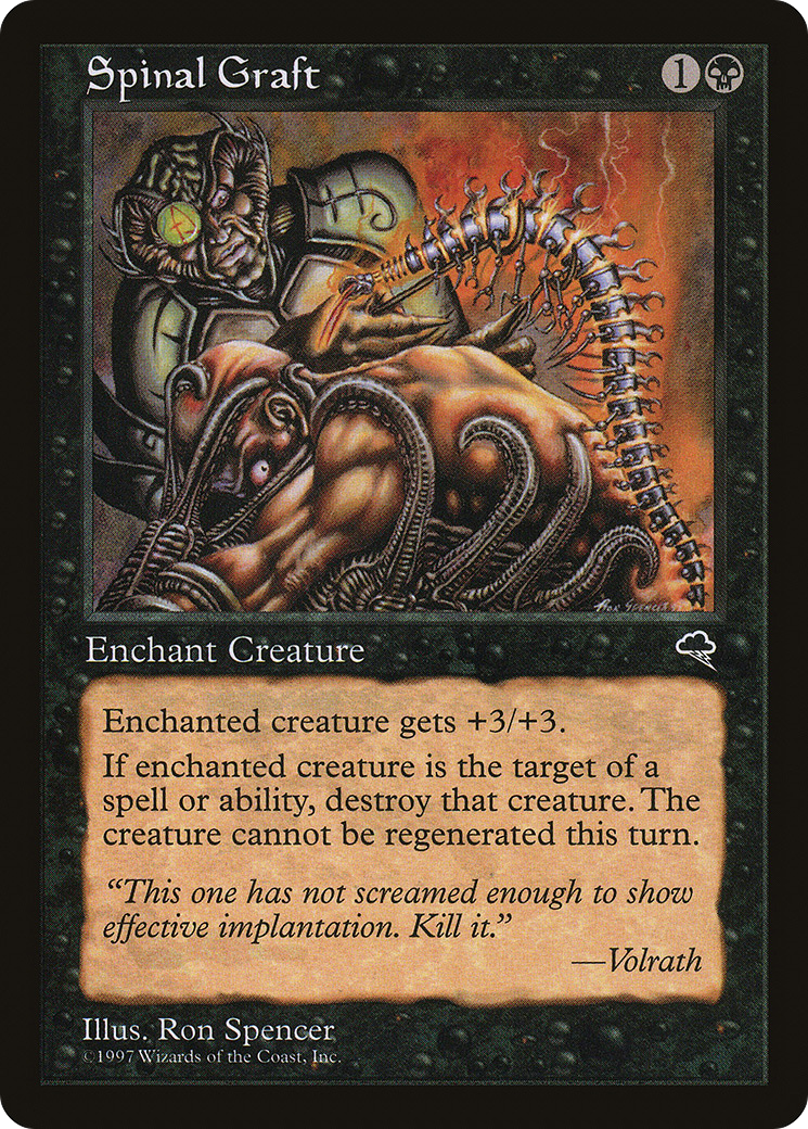{C} Spinal Graft [Tempest][TMP 159]