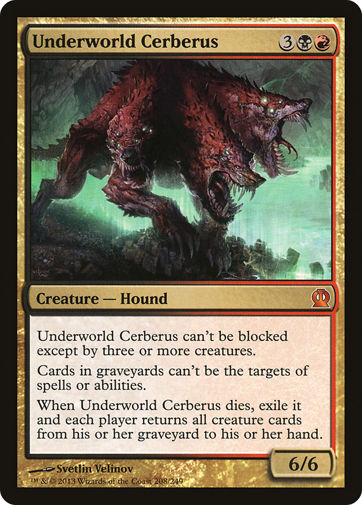 {R} Underworld Cerberus [Theros][THS 208] - Misty Mountain Games