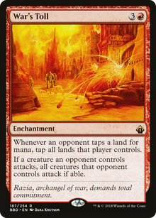 {R} War's Toll [Battlebond][BBD 187] - Misty Mountain Games