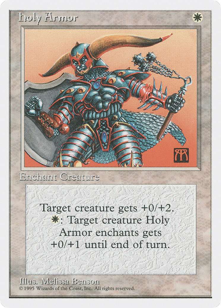 {C} Holy Armor [Fourth Edition][4ED 029]