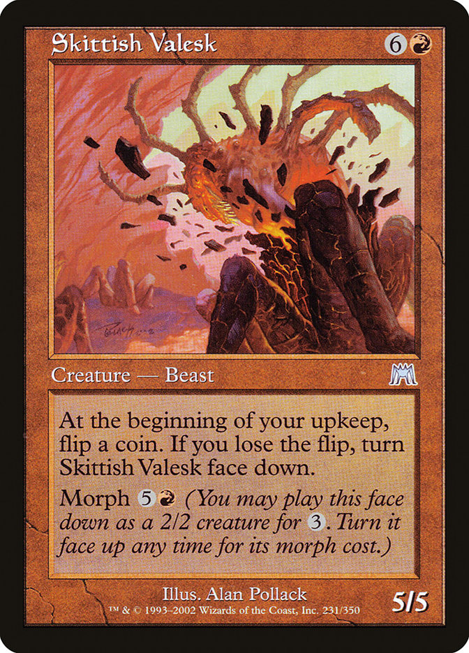 {C} Skittish Valesk [Onslaught][ONS 231]