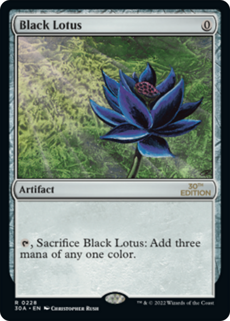 {R} Black Lotus [30th Anniversary Edition][30A 228]