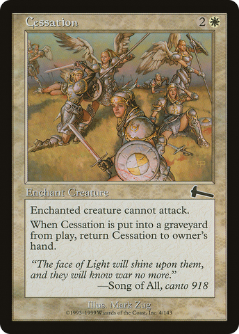 {C} Cessation [Urza's Legacy][ULG 004]