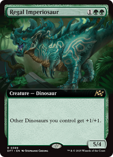 {@R} Regal Imperiosaur (Extended Art) [Aetherdrift][DFT 389]