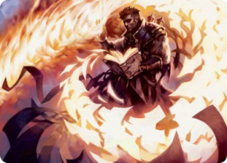 {A} Revel in Silence Art Card [Strixhaven: School of Mages Art Series][ASTX 036]