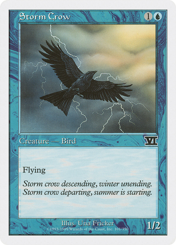 {C} Storm Crow [Classic Sixth Edition][6ED 101]