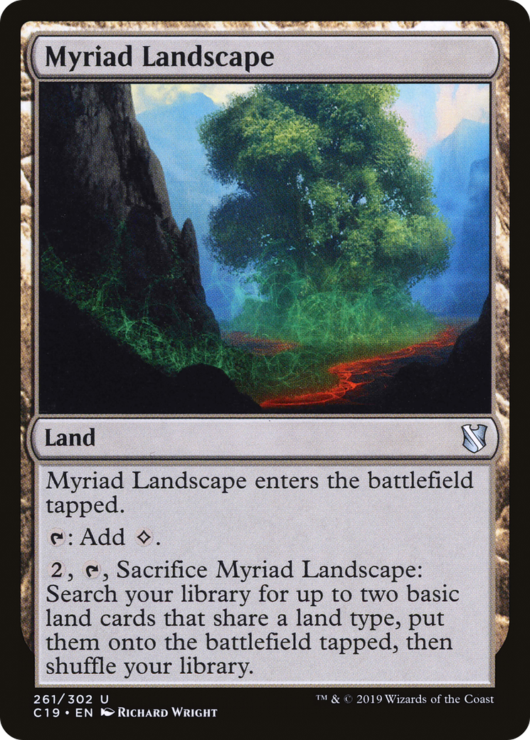 {C} Myriad Landscape [Commander 2019][C19 261]