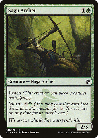 {C} Sagu Archer [Khans of Tarkir][KTK 146]