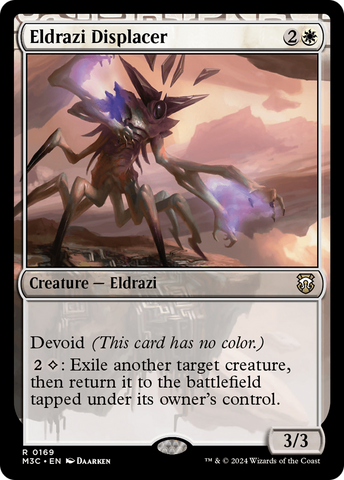 {R} Eldrazi Displacer (Ripple Foil) [Modern Horizons 3 Commander][RPF M3C 169]