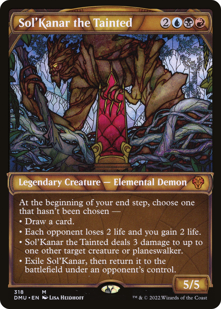 {R} Sol'Kanar the Tainted (Showcase) [Dominaria United][DMU 318]