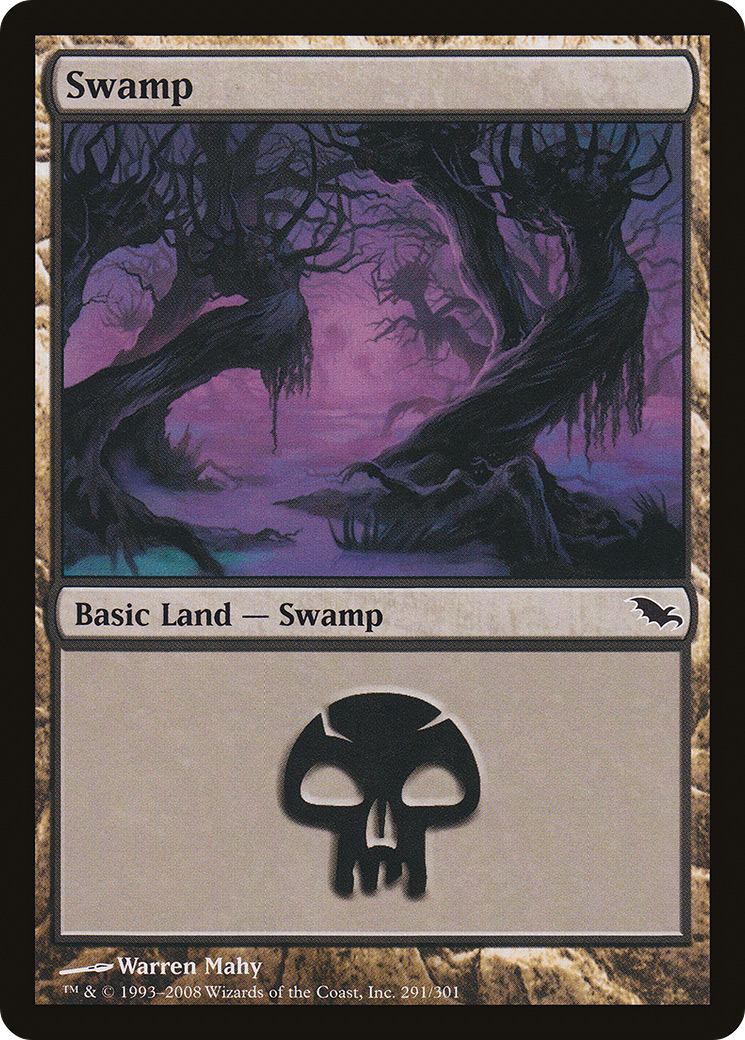 {B}[SHM 291] Swamp (291) [Shadowmoor]