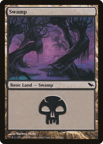 {B}[SHM 291] Swamp (291) [Shadowmoor]