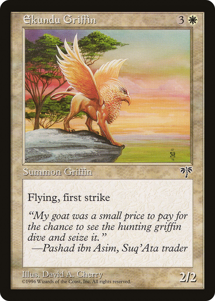 {C} Ekundu Griffin [Mirage][MIR 013]