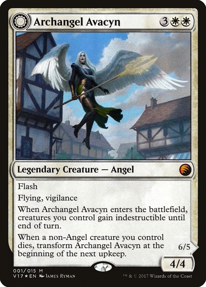 {R} Archangel Avacyn // Avacyn, the Purifier [From the Vault: Transform][V17 001] - Misty Mountain Games