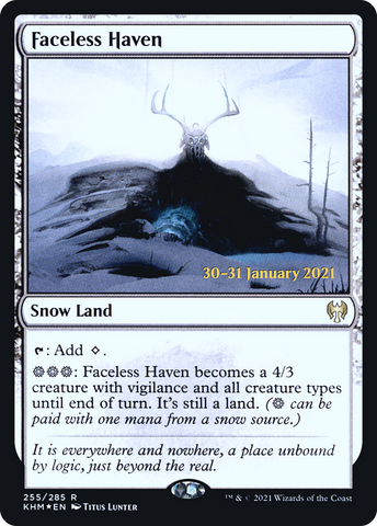 {R} Faceless Haven [Kaldheim Prerelease Promos][PR KHM 255]