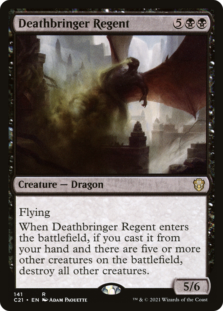 {R} Deathbringer Regent [Commander 2021][C21 141]