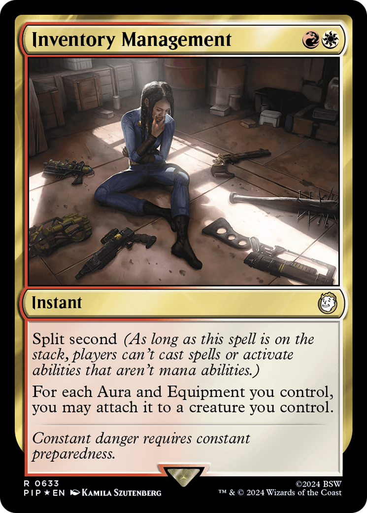 {R} Inventory Management (Surge Foil) [Fallout][PIP 633]