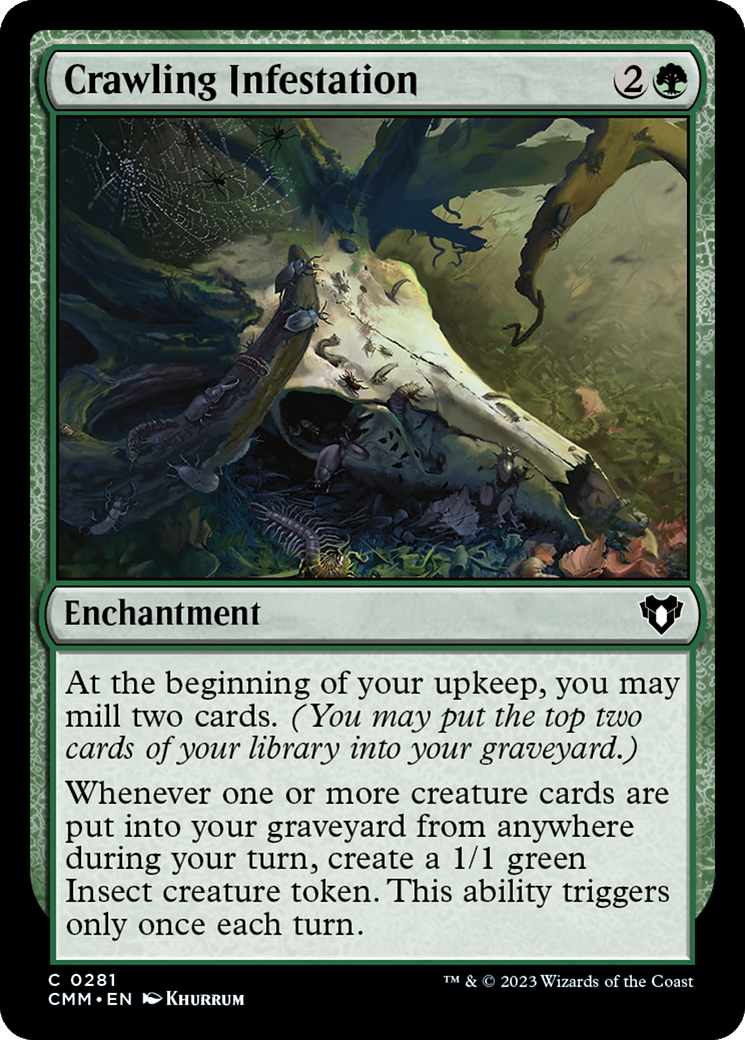 {C} Crawling Infestation [Commander Masters][CMM 281]