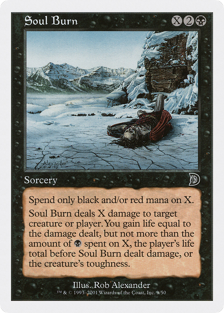 {C} Soul Burn [Deckmasters][DKM 009]