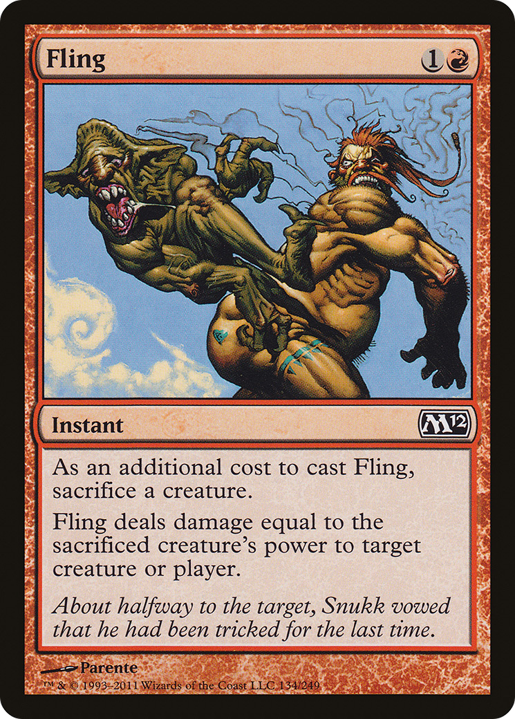 {C} Fling [Magic 2012][M12 134]