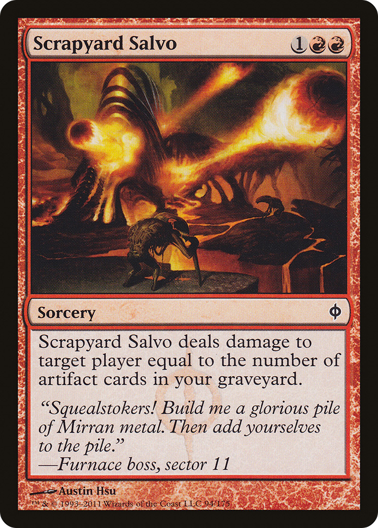 {C} Scrapyard Salvo [New Phyrexia][NPH 094] - Misty Mountain Games