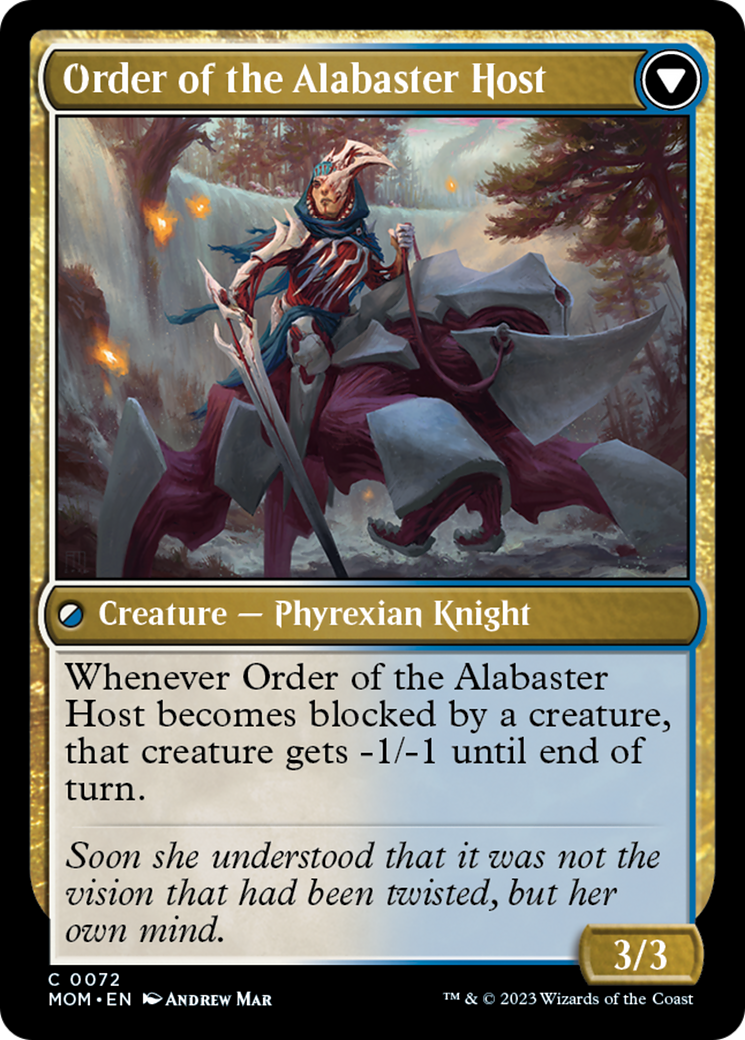 {C} Order of the Mirror // Order of the Alabaster Host [March of the Machine][MOM 072]