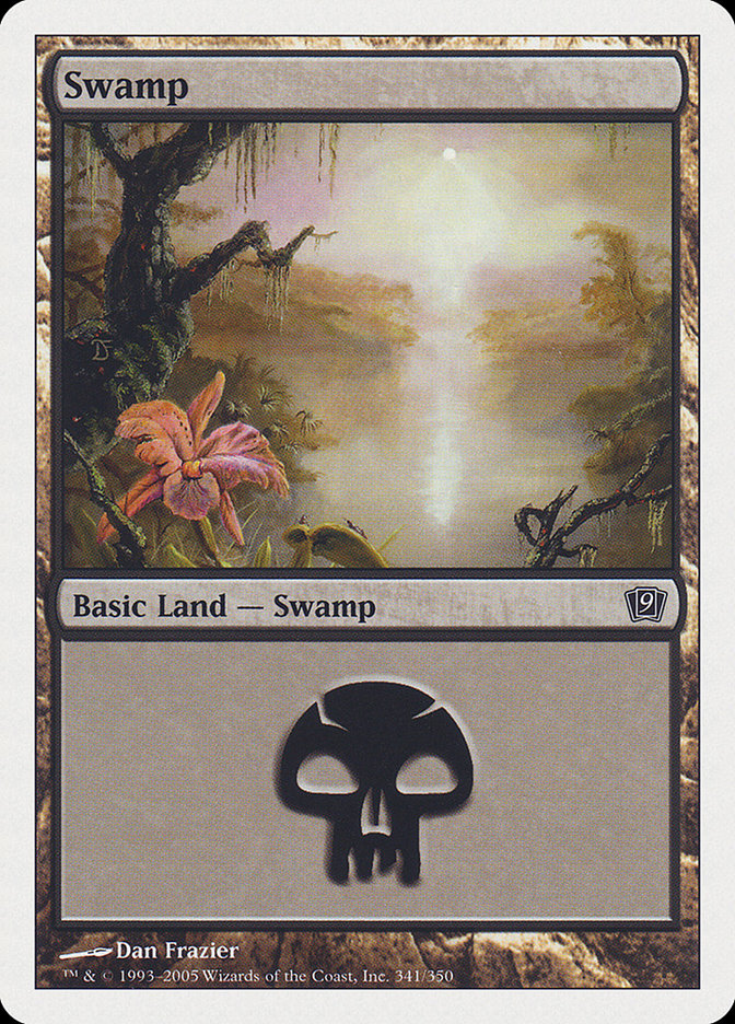 {B}[9ED 341] Swamp (341) [Ninth Edition]