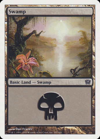 {B}[9ED 341] Swamp (341) [Ninth Edition]