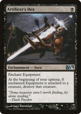 {C} Artificer's Hex [Magic 2014][M14 085]