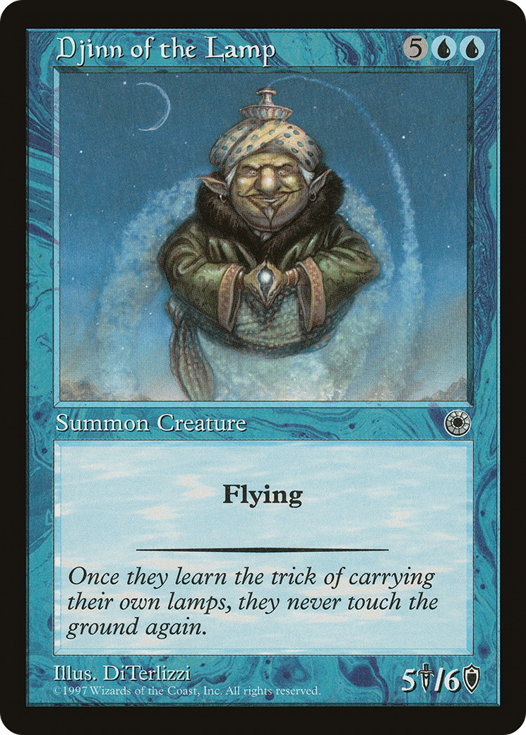 {R} Djinn of the Lamp [Portal][POR 052] - Misty Mountain Games