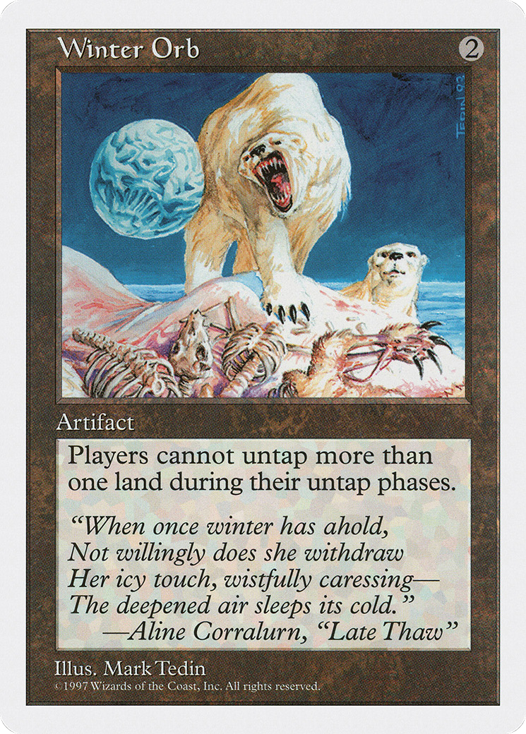 {R} Winter Orb [Fifth Edition][5ED 408] - Misty Mountain Games