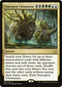 {R} Emergent Ultimatum [Ikoria: Lair of Behemoths][IKO 185]