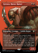 {R} Grenzo, Havoc Raiser (Borderless Profile) [Commander Masters][CMM 677]