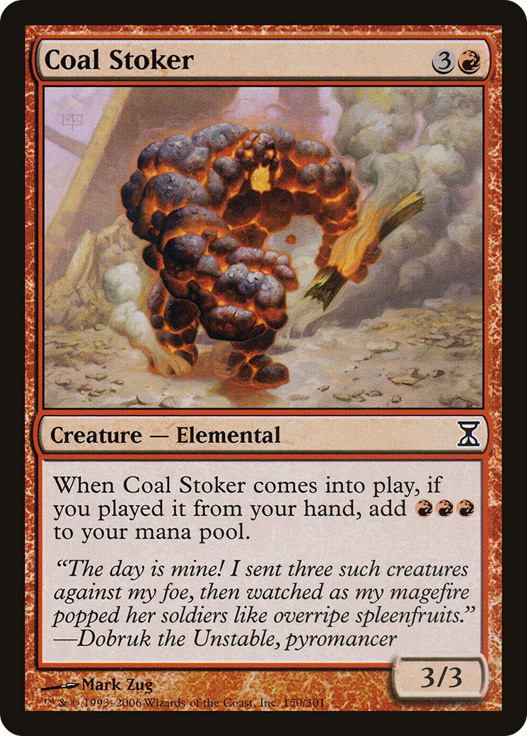 {C} Coal Stoker [Time Spiral][TSP 150]