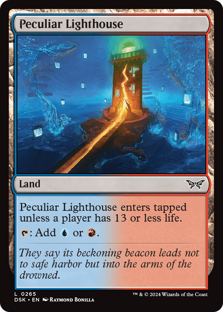 {@C} Peculiar Lighthouse [Duskmourn: House of Horror][DSK 265]