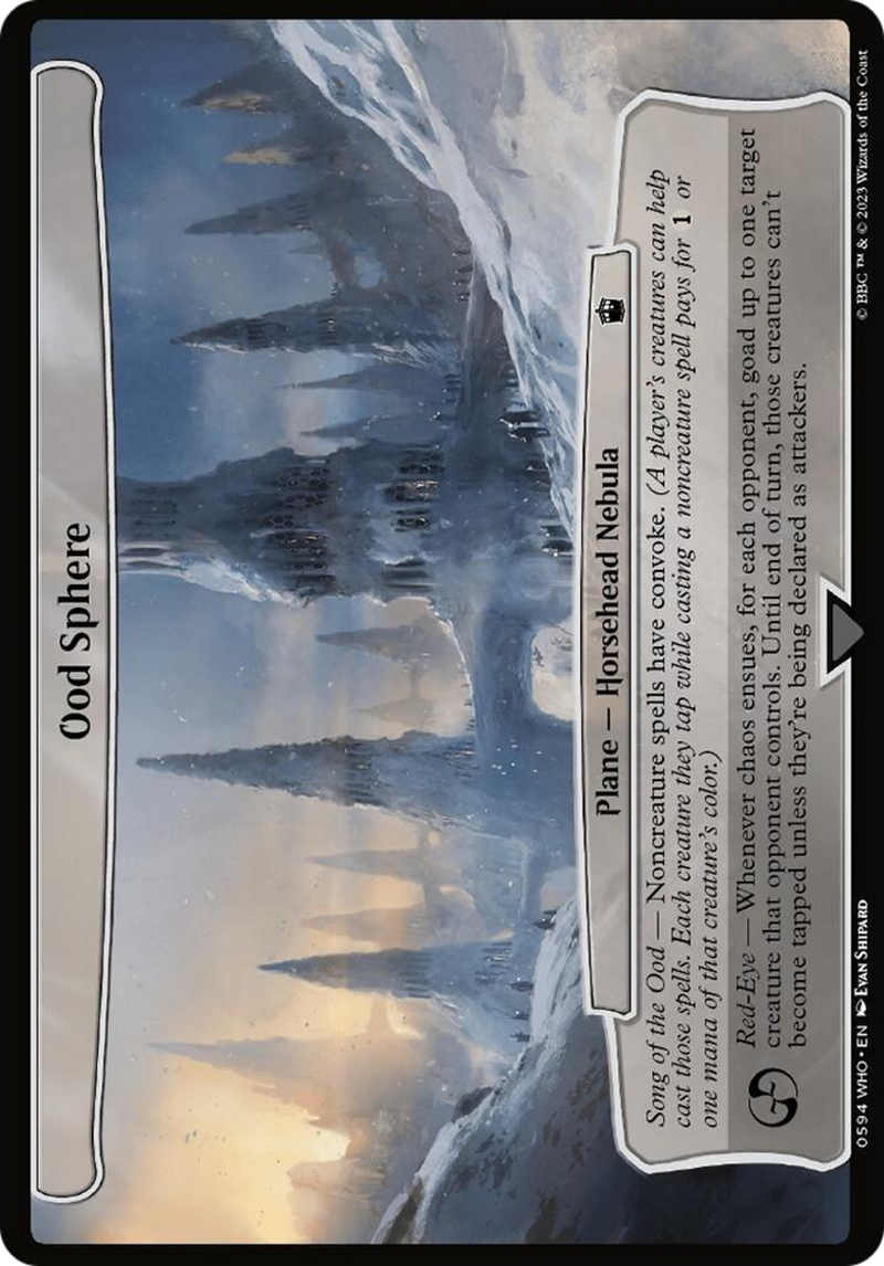 {O} Ood Sphere [Planechase][OVR WHO 594]