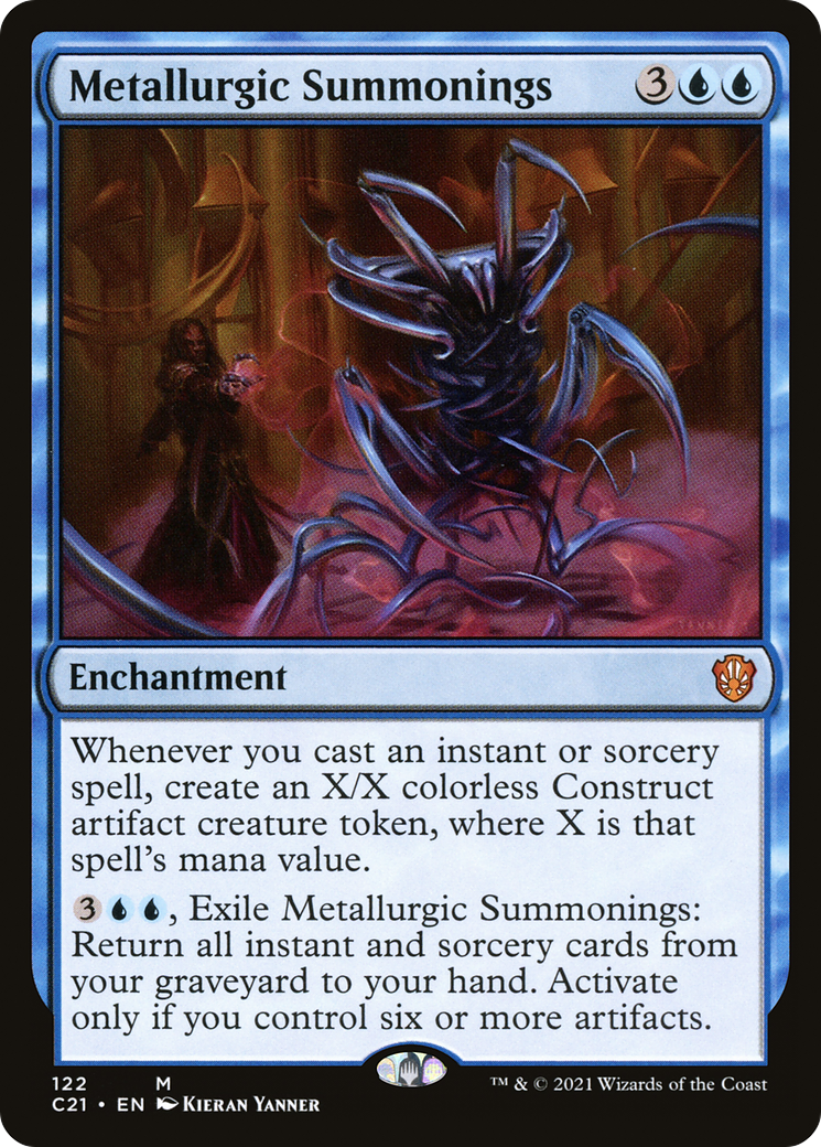 {R} Metallurgic Summonings [Commander 2021][C21 122]