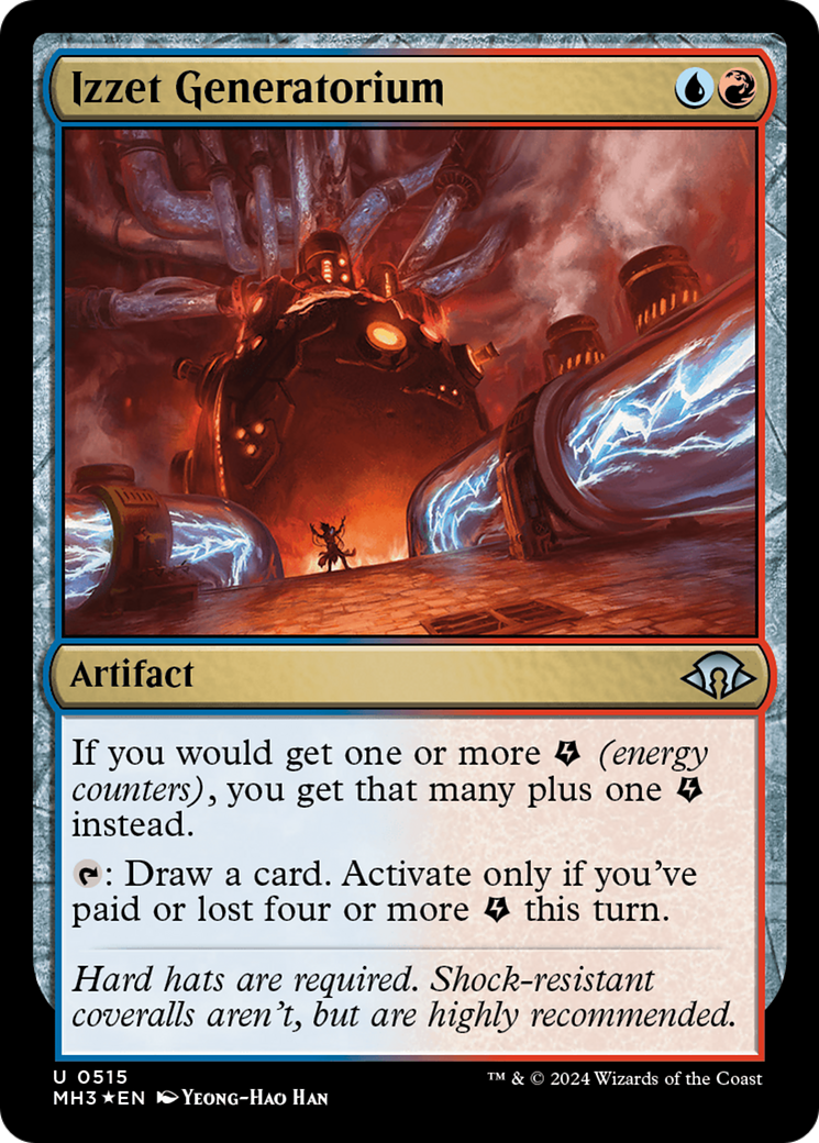 {C} Izzet Generatorium (Ripple Foil) [Modern Horizons 3][MH3 515]